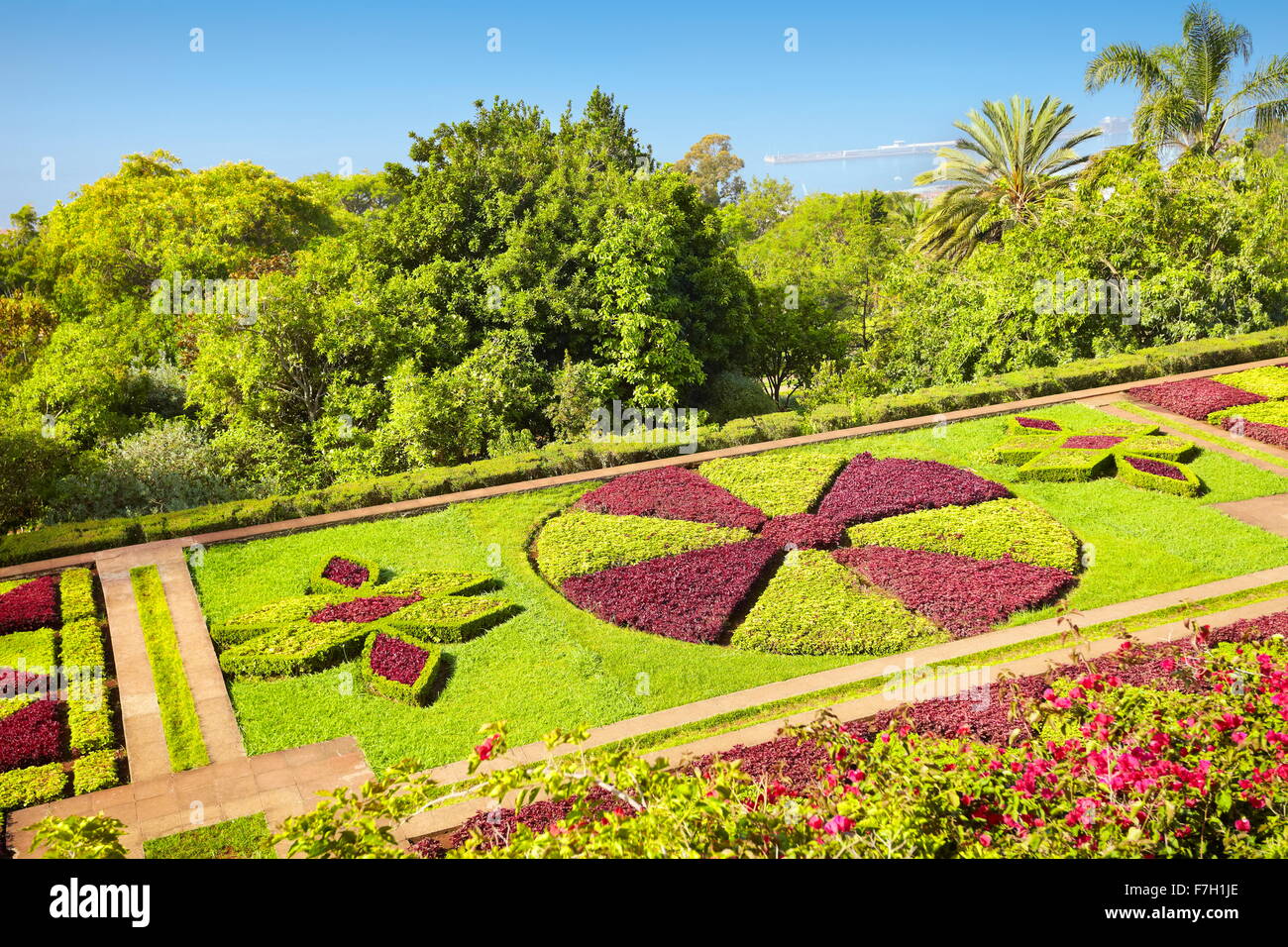 Le Jardin botanique de Madère - Funchal, Madère, Portugal Banque D'Images