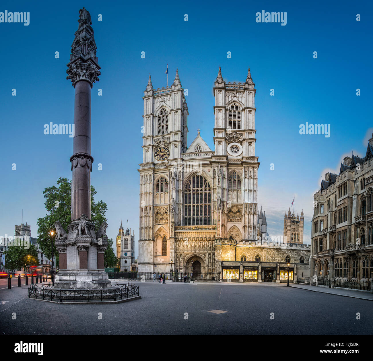 L'Abbaye de Westminster, Londres, Royaume-Uni. Banque D'Images