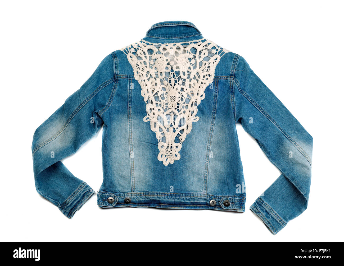 Blue denim jean jacket Banque de photographies et d'images à haute  résolution - Alamy