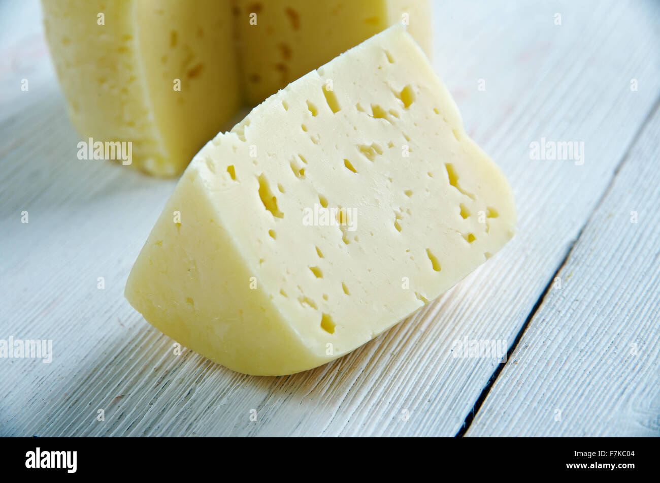 Jibneh Arabieh - Fromage blanc trouvés partout dans le Moyen-orient.populaires en Égypte et dans la région du golfe Arabo-Persique. Banque D'Images