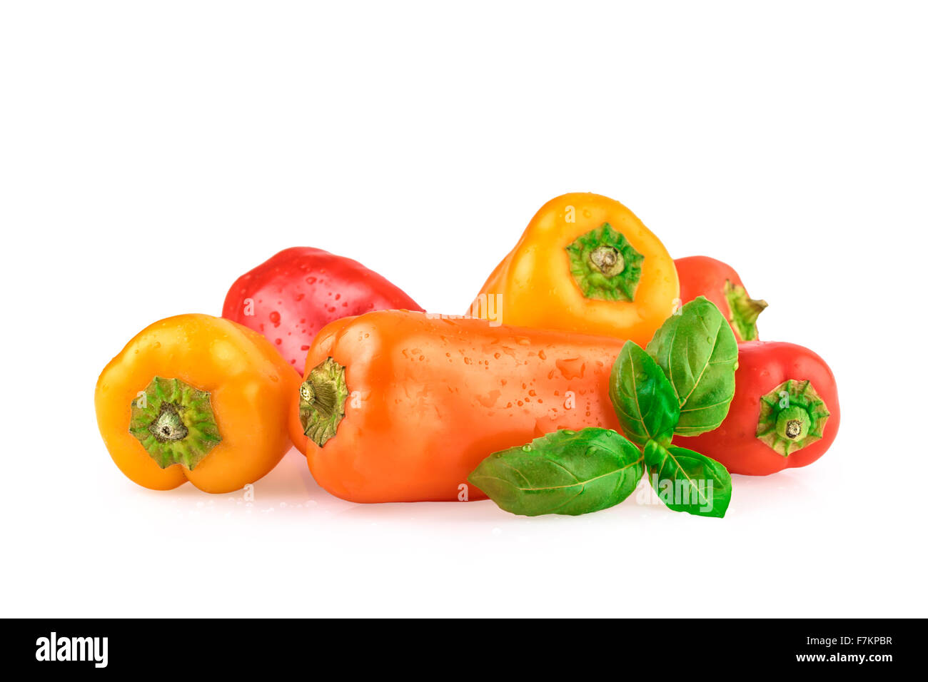 Multicolore de poivrons Banque D'Images