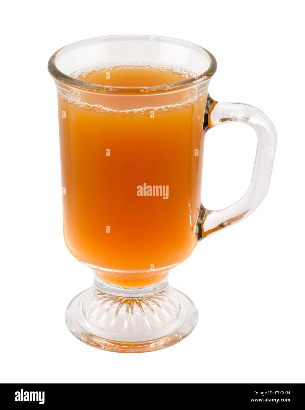 Dans un verre de cidre Mug Banque D'Images