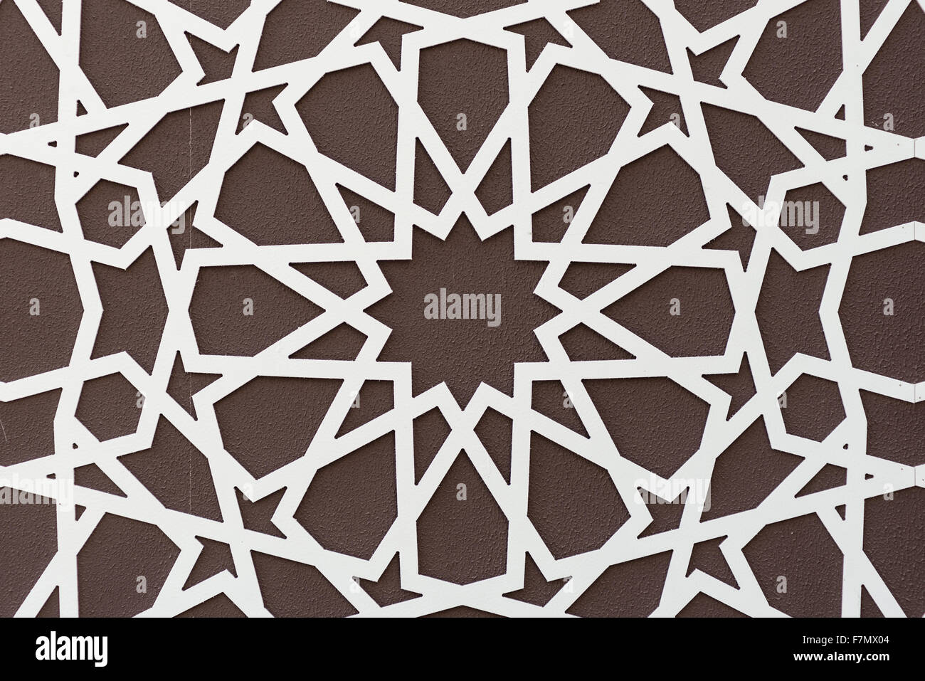 Motif traditionnel arabe Banque D'Images