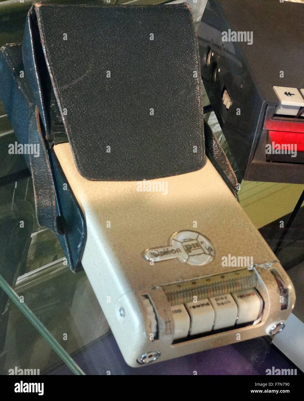 Magnétophone portable par Fi-Cord Banque D'Images