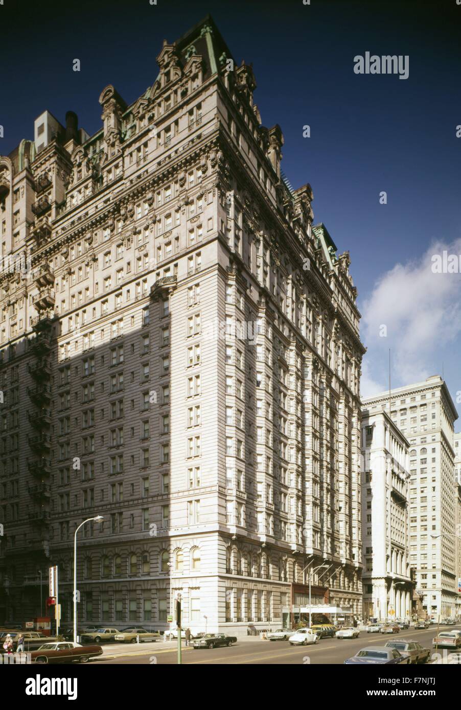 Hôtel Bellevue-Stratford, vaste & Noyer Rues, Philadelphie, comté de Philadelphie, PA Banque D'Images