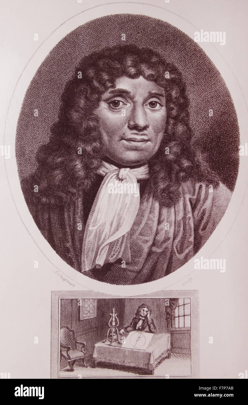 Anton van Leeuwenhoek - 1632-1723 Banque D'Images