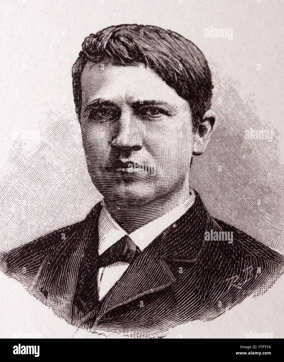 Thomas Alva Edison 1847-1931 Banque D'Images