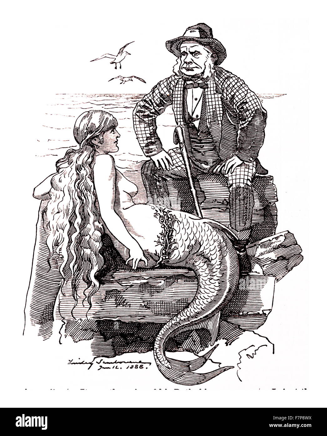 Thomas Henry Huxley 1825-1895 Banque D'Images