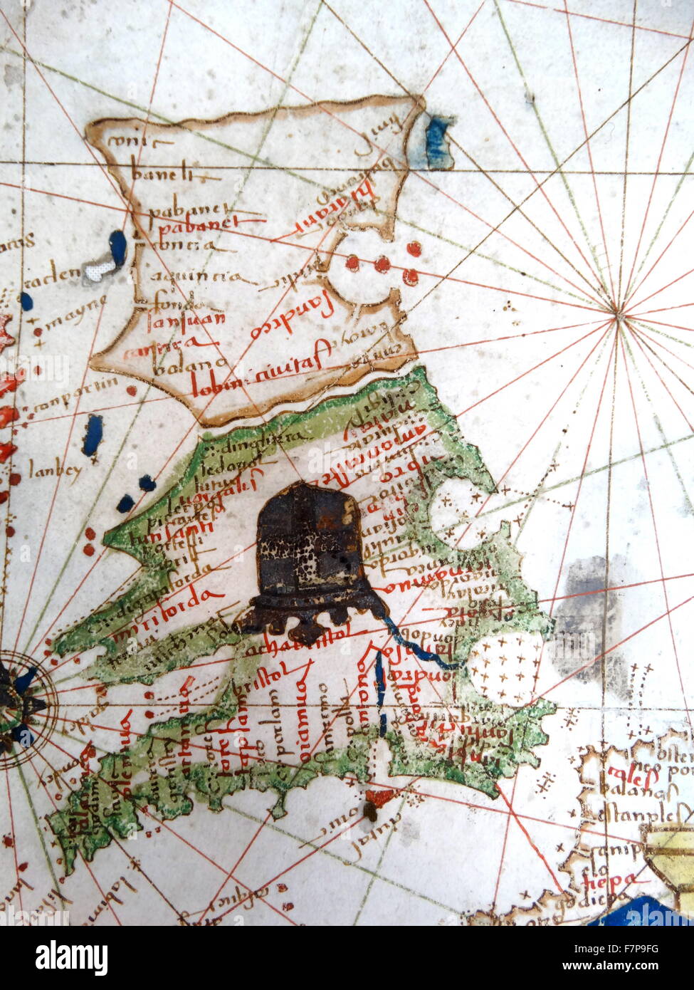 Carte De Leurope De La Renaissance Jacopo Russo 1528