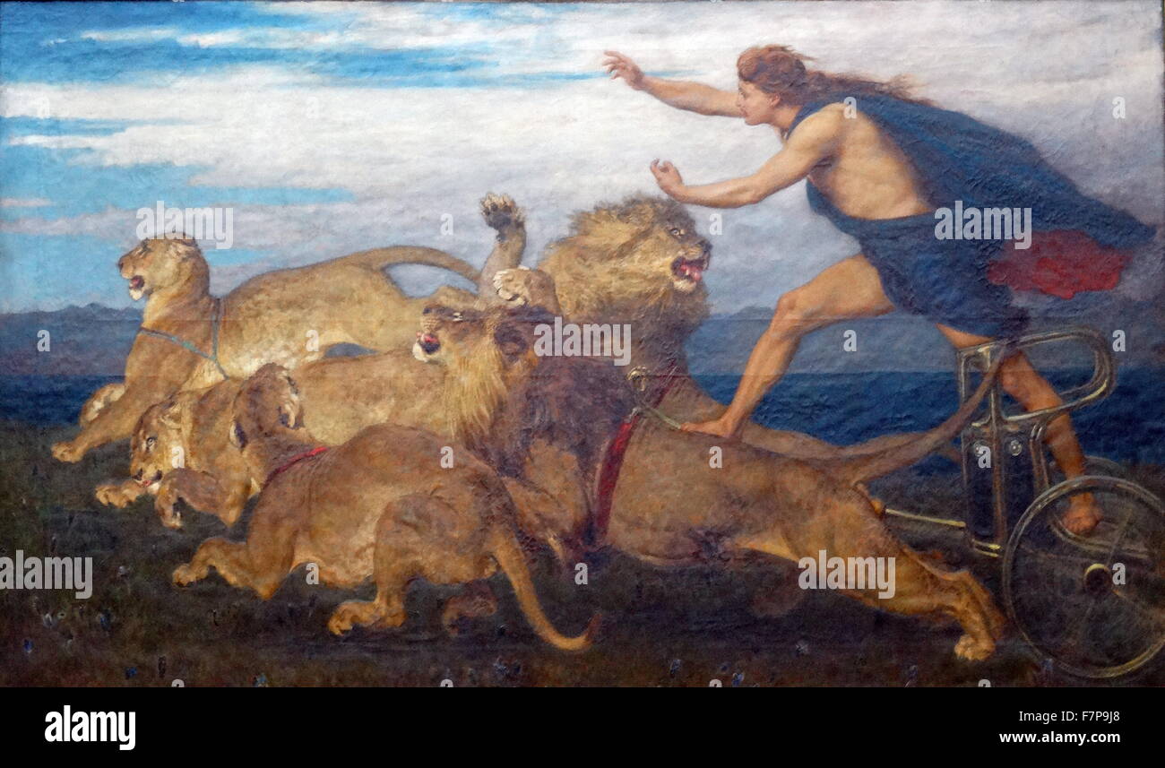 Briton Riviere (1840-1920) 'Phoebus Apollo', 1895-8 Banque D'Images