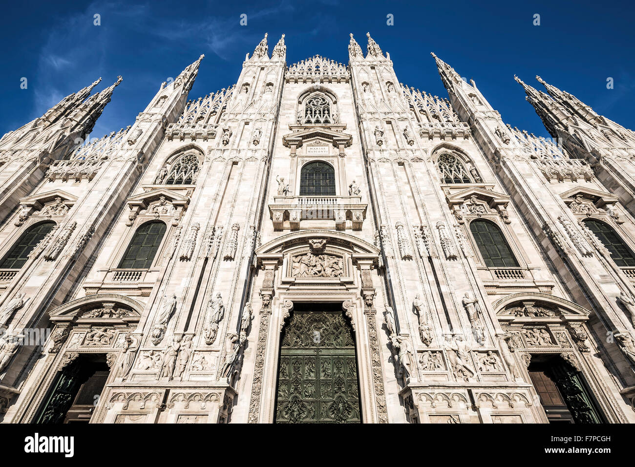 Façade du Duomo Banque D'Images
