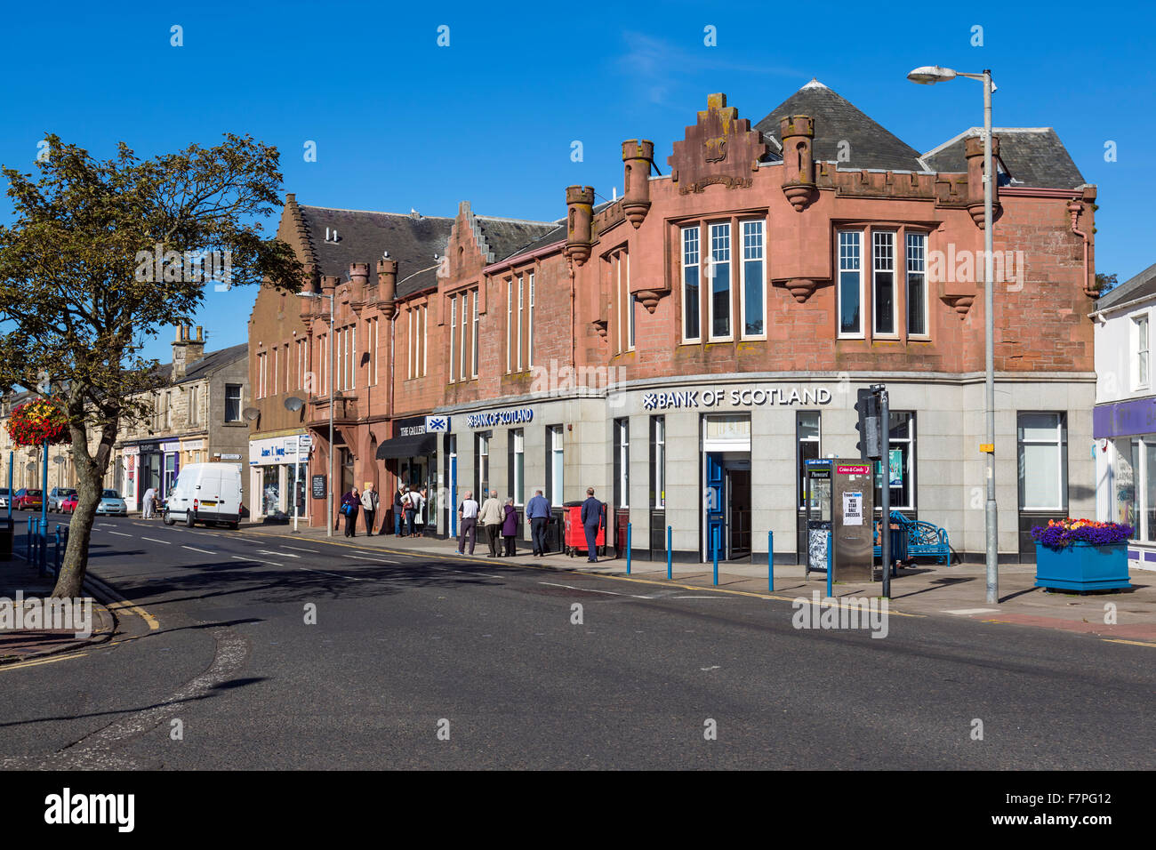 Templehill dans la ville balnéaire de Troon en Ayrshire, Scotland, UK Banque D'Images