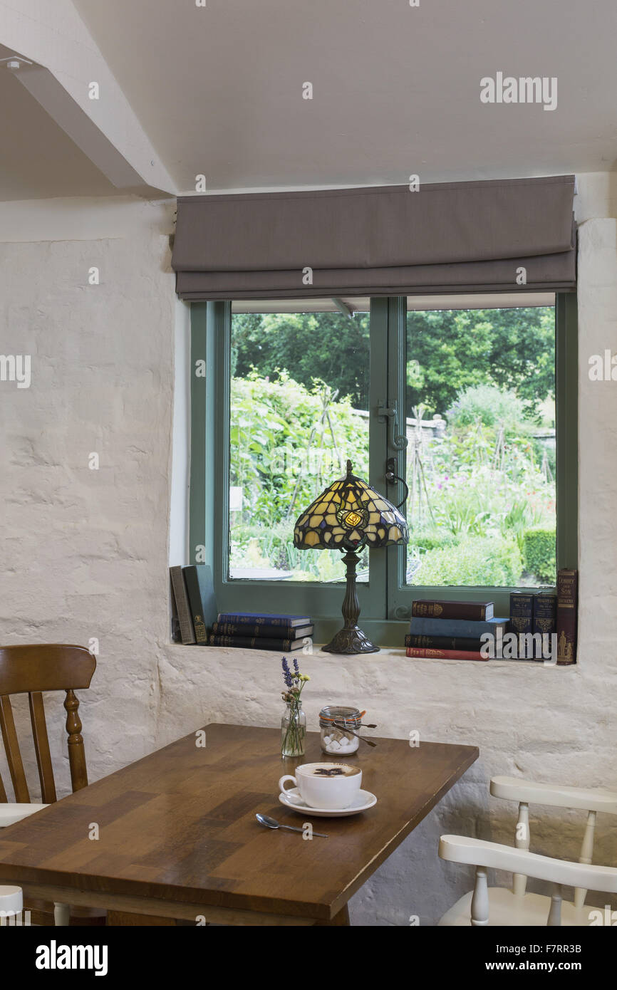 Le salon de thé de mûrier à Bateman's, East Sussex. Banque D'Images