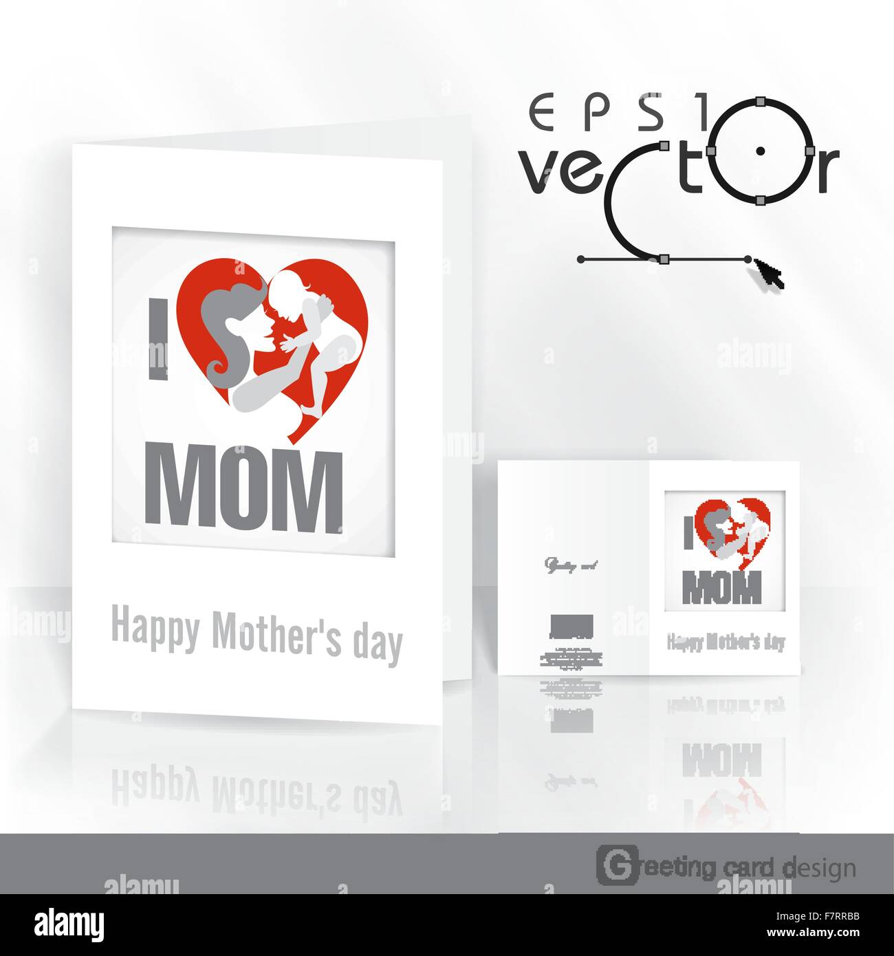 Happy Mothers Day Illustration de Vecteur
