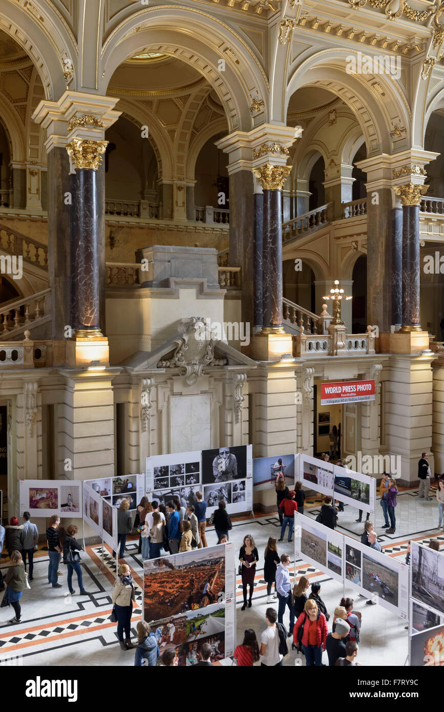 Monde presse exposition pfhoto Musée ethnographique, Néptajzi Múseum, Budapest, Hongrie-UNESCO World Heritage Banque D'Images
