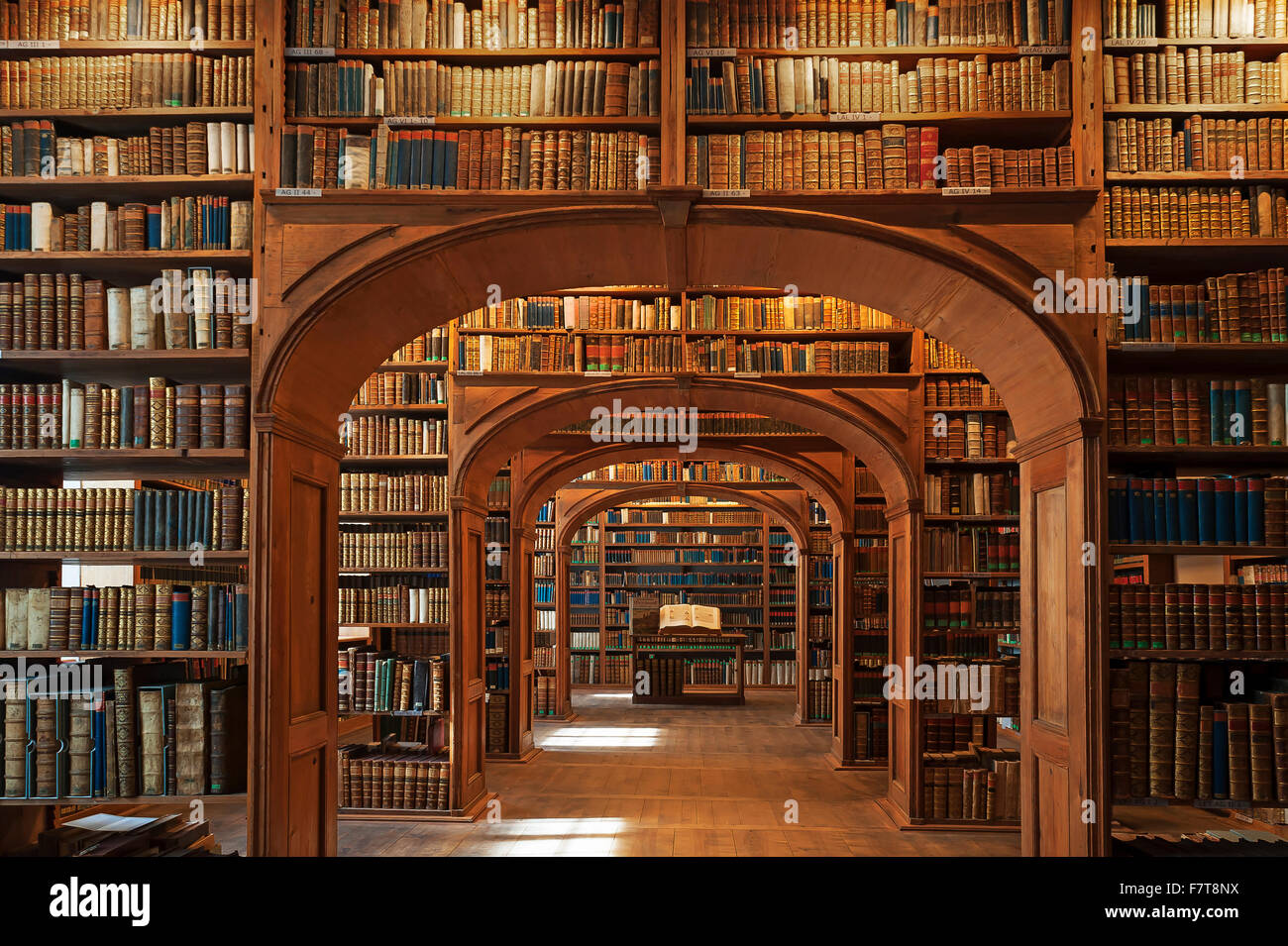 Bibliothèque scientifique Oberlausitzer, Görlitz, Syd, Saxe, Allemagne Banque D'Images