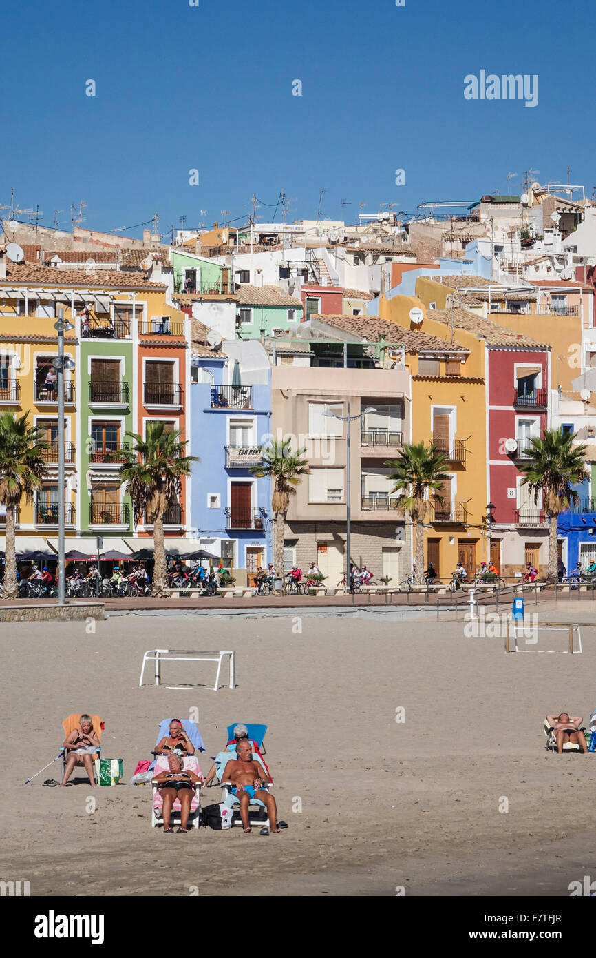 La Vila Joiosa Ou Villajoyosa Alicante Espagne Une