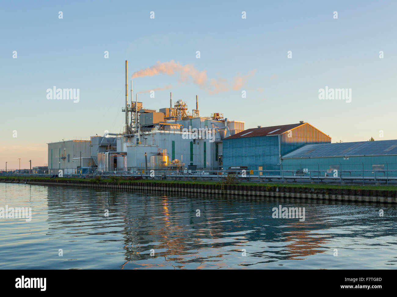 Fabrication de combustible, Cameco Inc. dans le Port de Port Hope. Port Hope, en Ontario, Canada. Banque D'Images