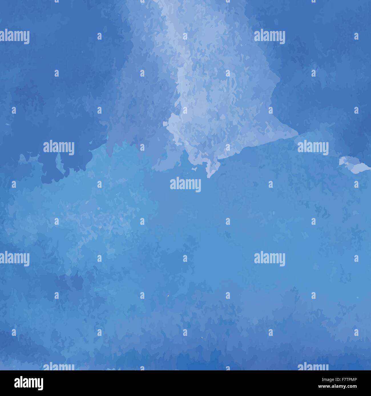 Contexte aquarelle bleu bannière pour votre conception. Illustration de Vecteur