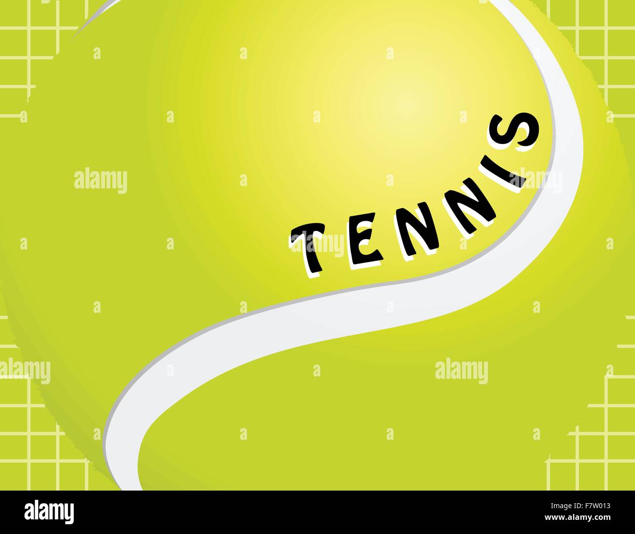 Tennis Illustration de Vecteur