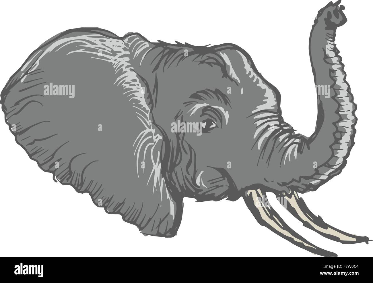 éléphant Illustration de Vecteur