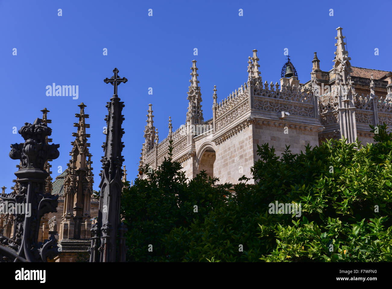 Capilla Real à Grenade, Espagne Banque D'Images