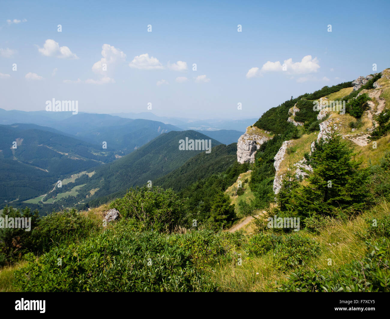 Montagnes en Slovaquie Banque D'Images