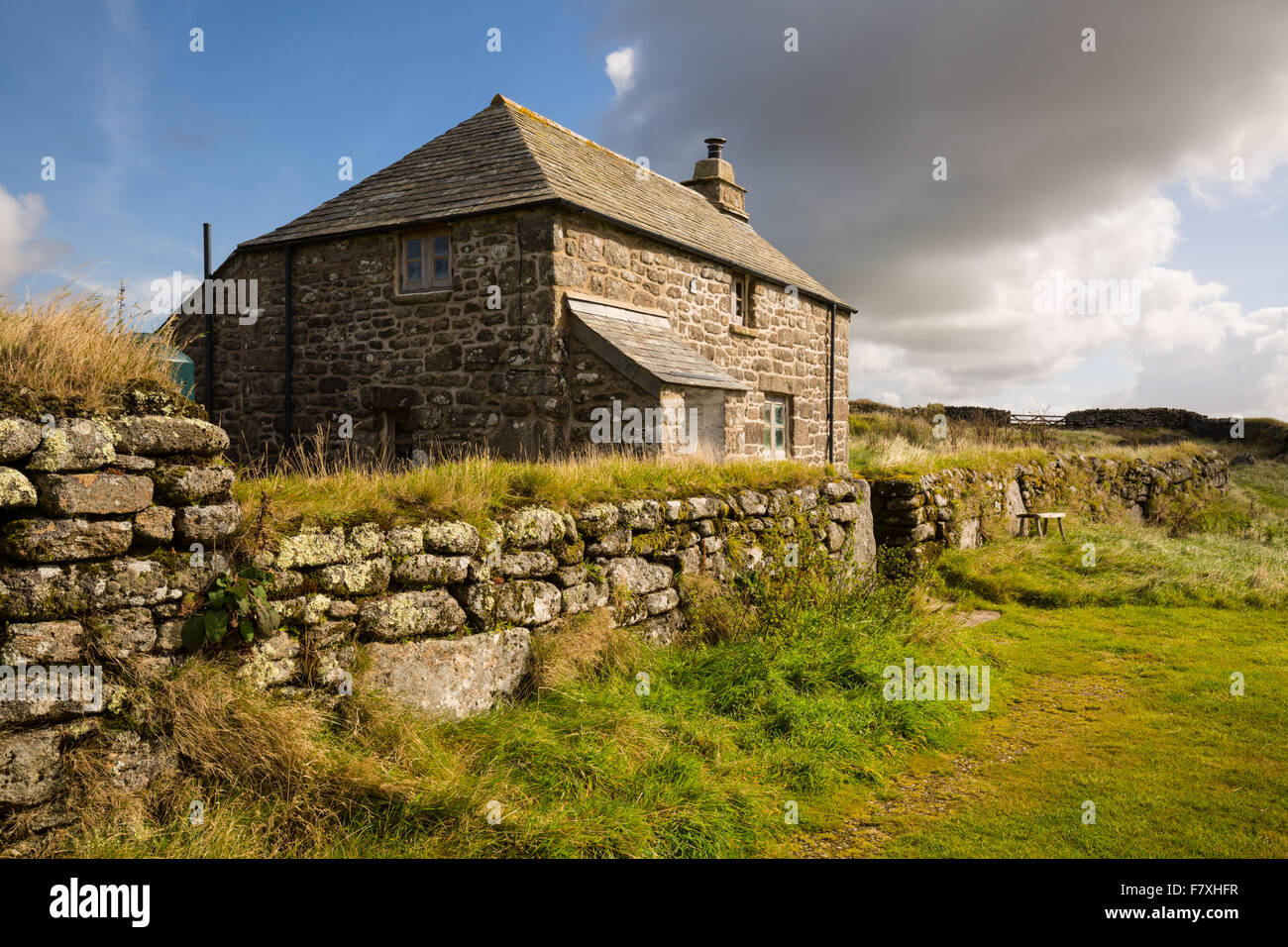 Dr Dwight Ennys cottage de la série Poldark Banque D'Images