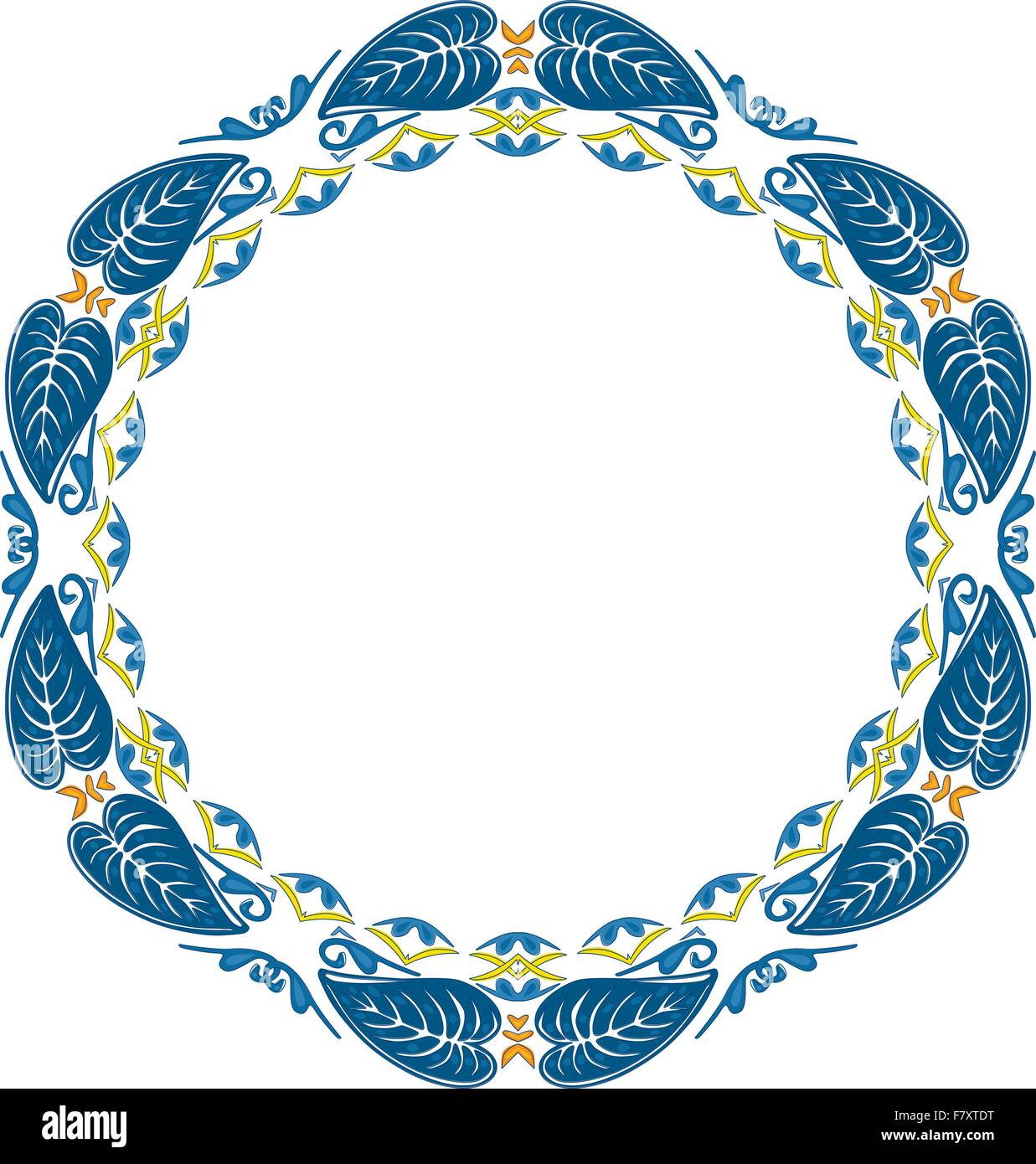 Cercle décoratif Illustration de Vecteur