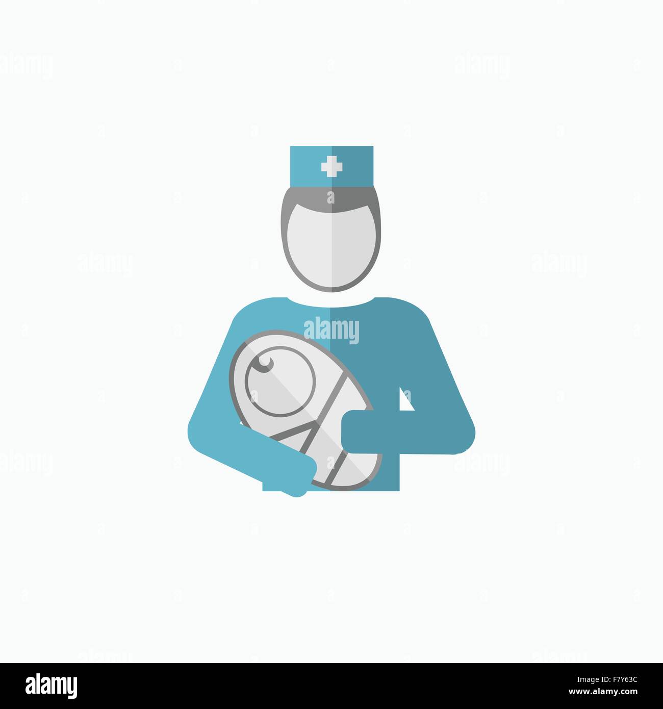 L'icône de maternité Télévision Illustration de Vecteur