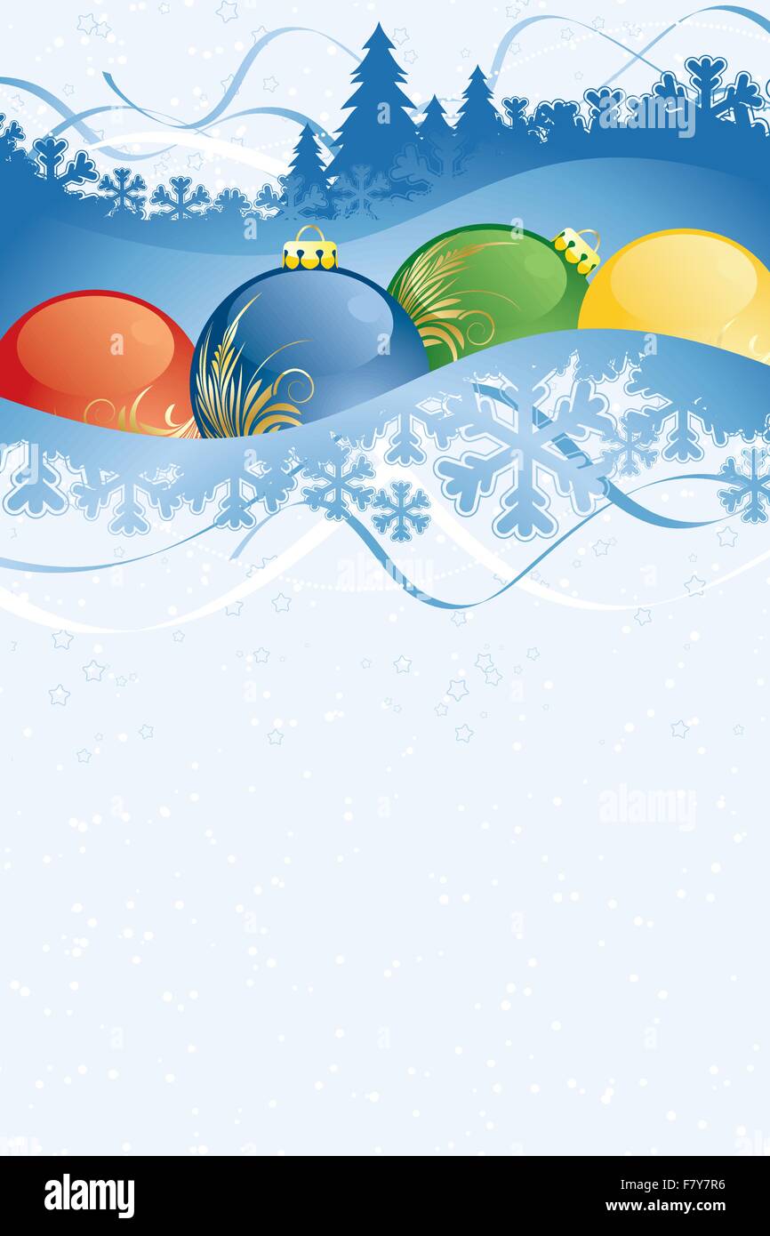 Noël arrière-plan Illustration de Vecteur