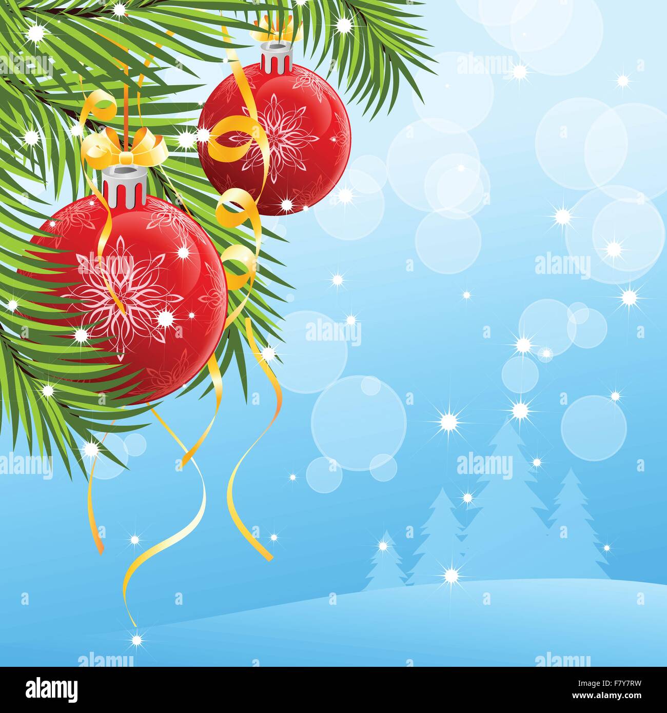 Noël arrière-plan Illustration de Vecteur