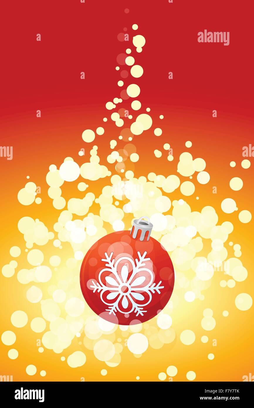 Noël arrière-plan avec sparkles Illustration de Vecteur