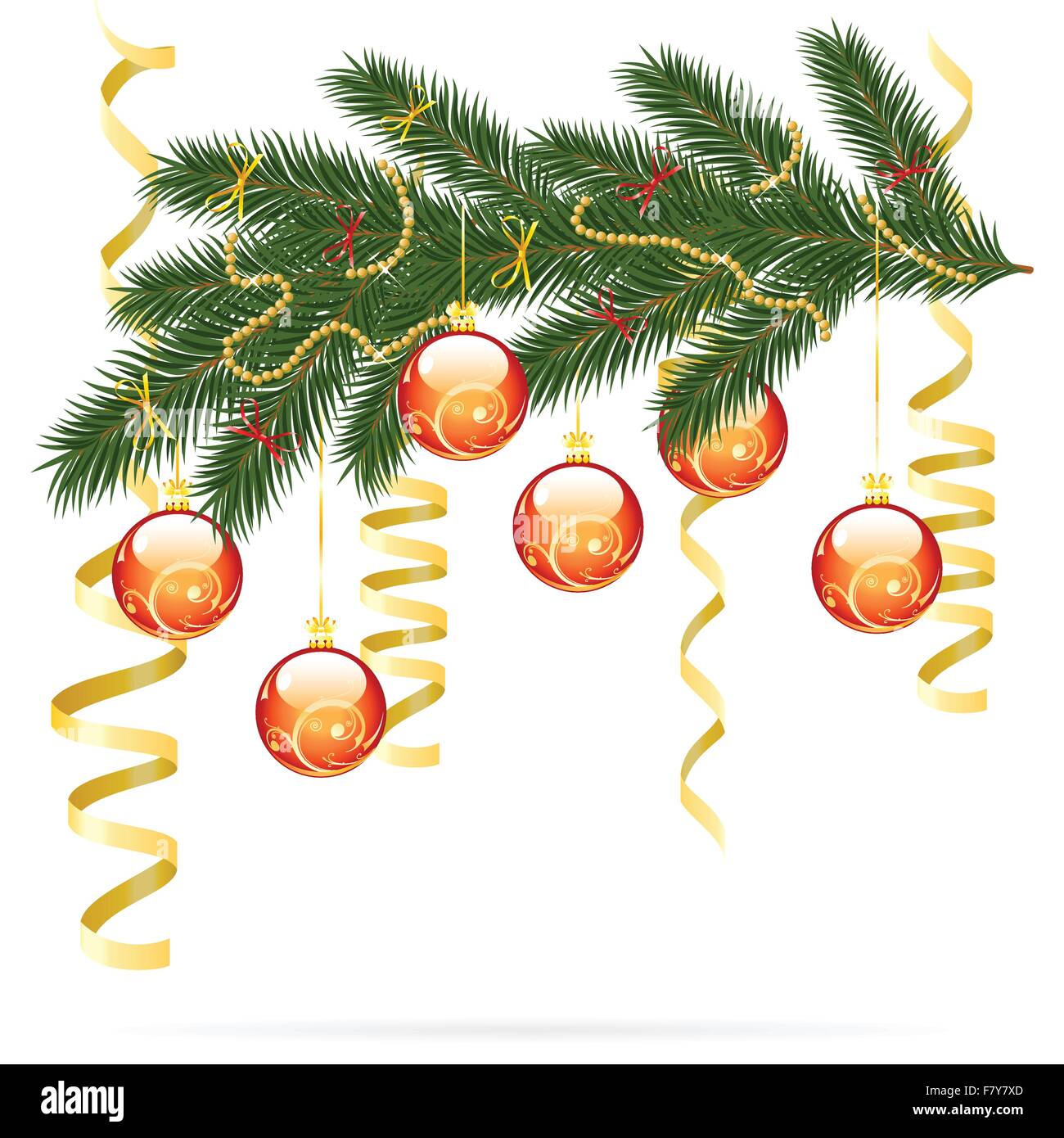 Sapin de Noël Illustration de Vecteur