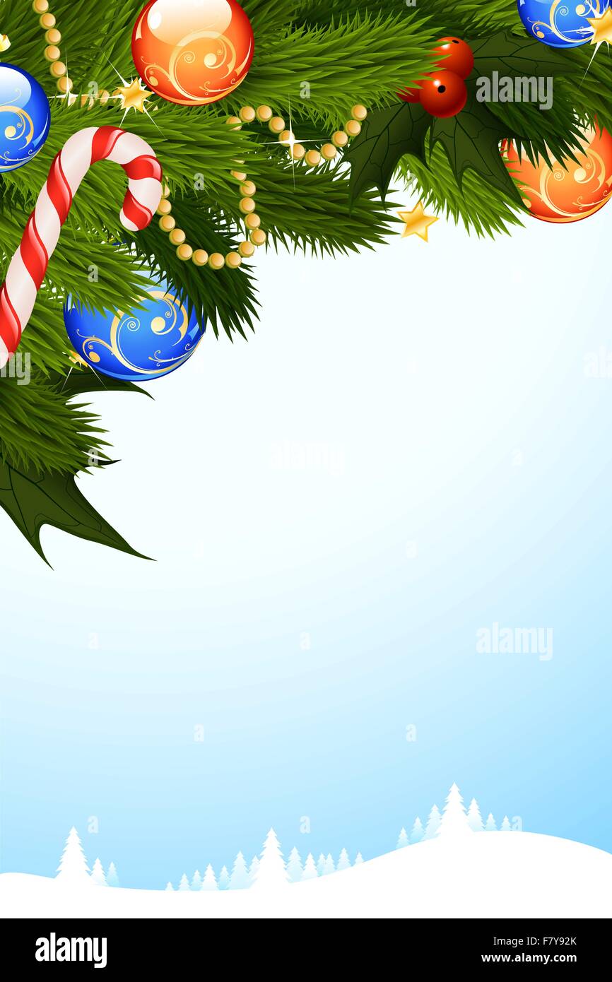 Noël arrière-plan Illustration de Vecteur