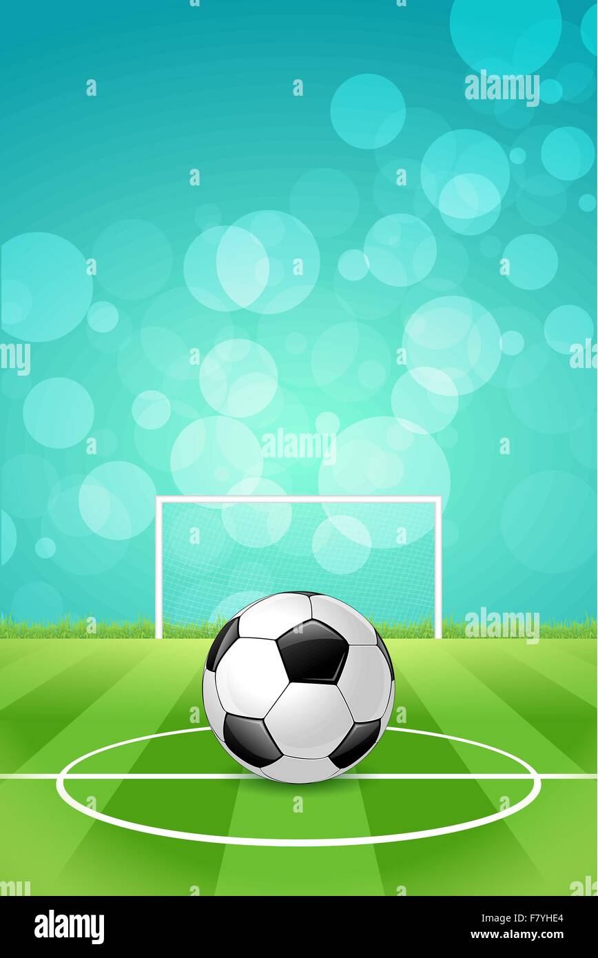 Ballon de soccer Background Illustration de Vecteur