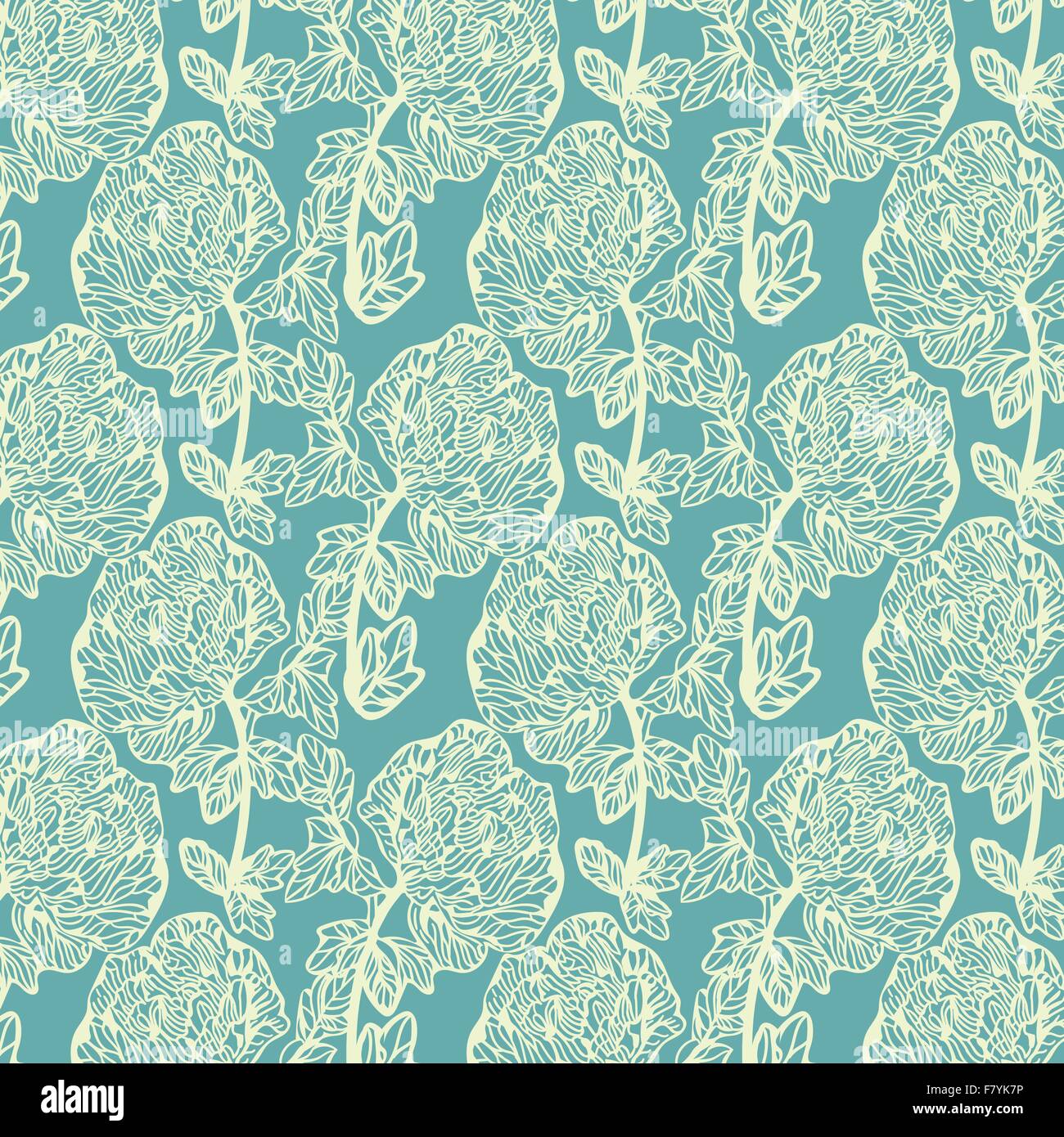 Modèle transparent avec des feuilles. Bonne idée pour l'industrie textile, l'emballage, le papier peint ou de tissu design. Tissu de fond. Illustration de Vecteur