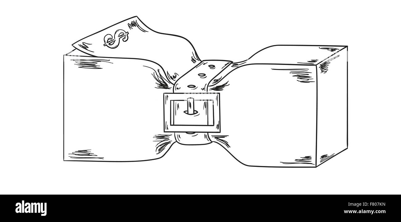 Pack de l'argent Illustration de Vecteur