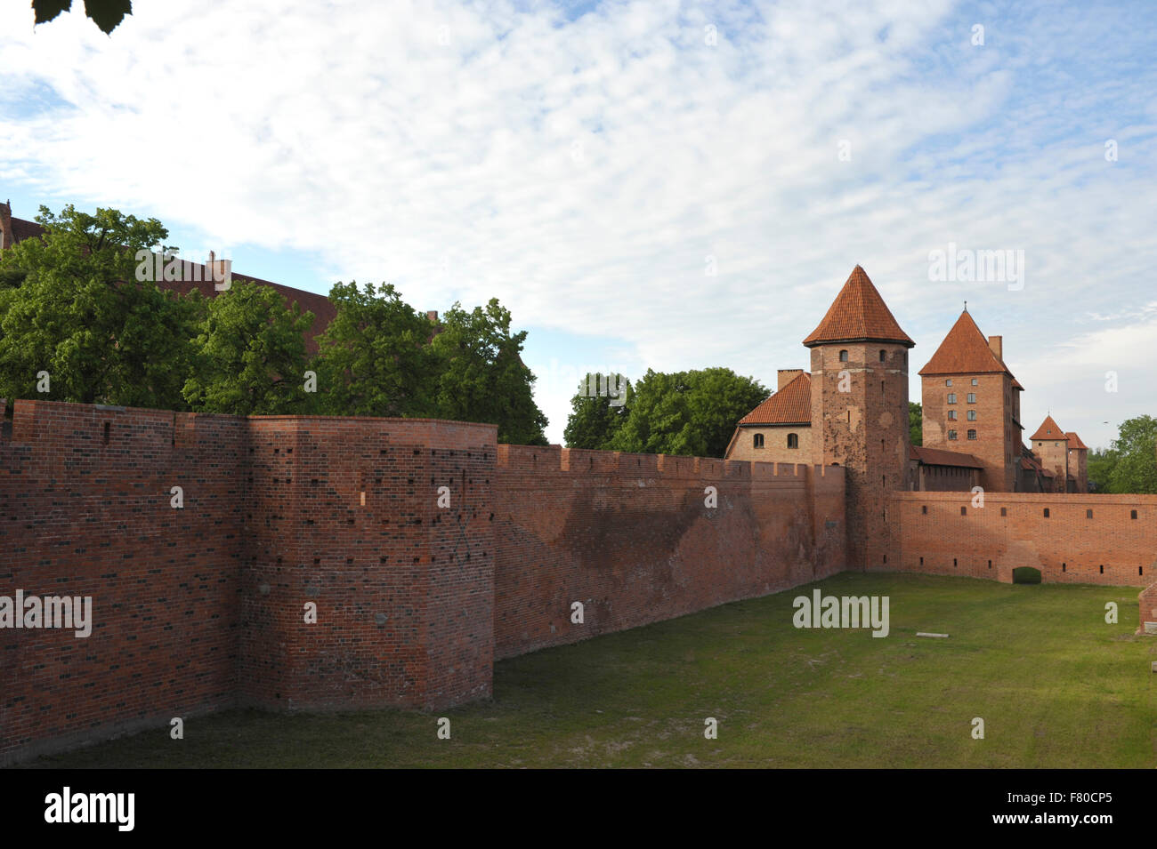 Château de Malbork, Malbork, occidentale, Pologne Banque D'Images Château de Malbork, Malbork, occidentale, Pologne Banque D'Images