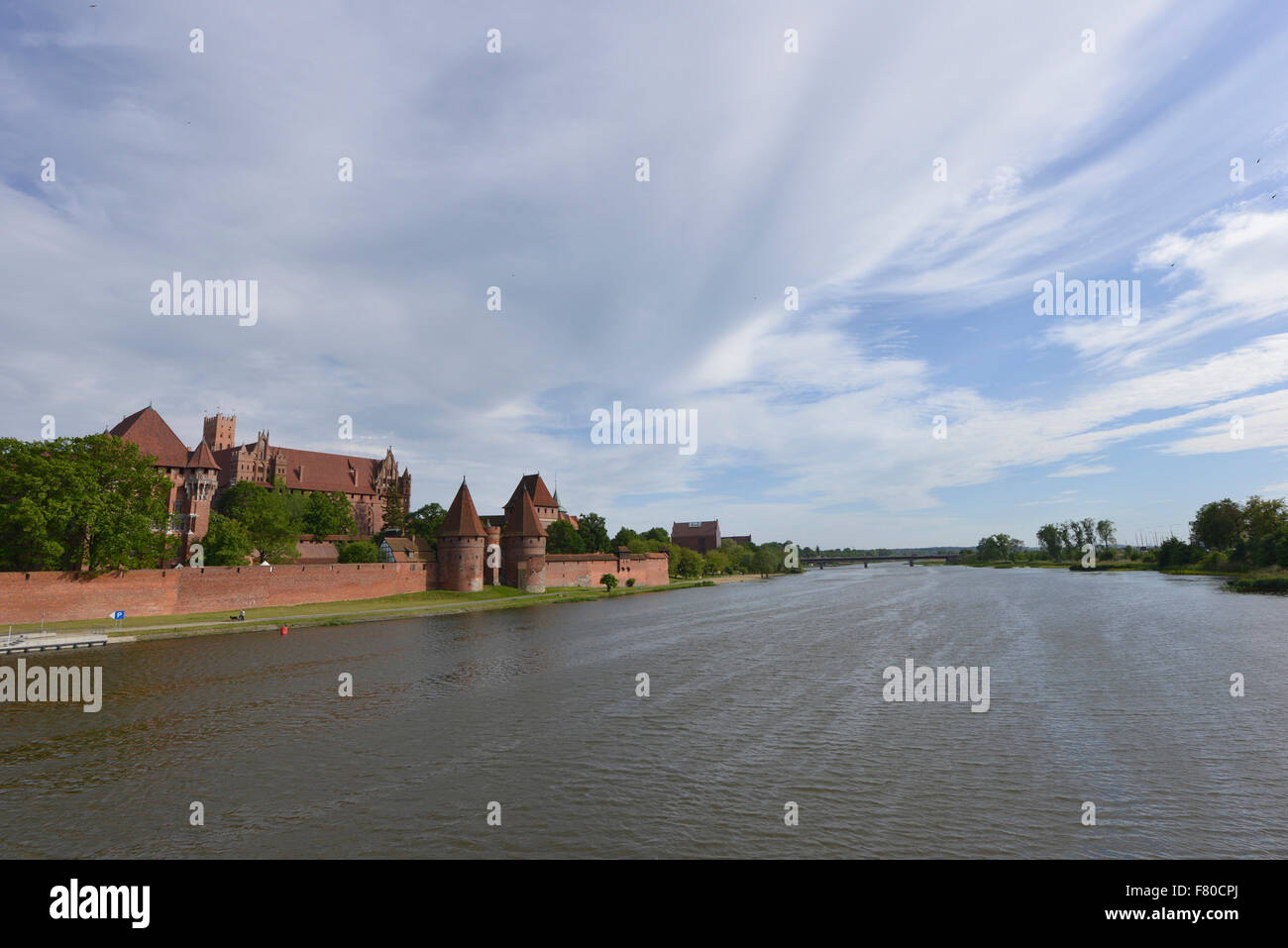 Château de Malbork, Malbork, occidentale, Pologne Banque D'Images Château de Malbork, Malbork, occidentale, Pologne Banque D'Images