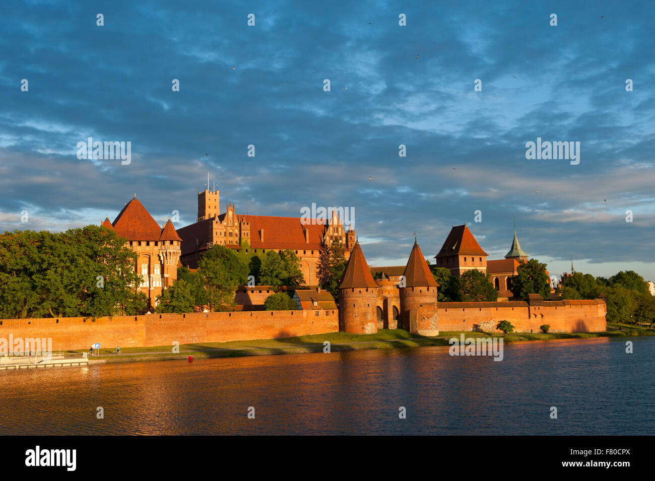 Château de Malbork, Malbork, occidentale, Pologne Banque D'Images Château de Malbork, Malbork, occidentale, Pologne Banque D'Images