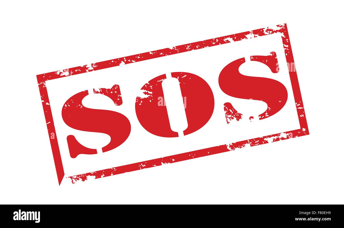SOS Illustration de Vecteur