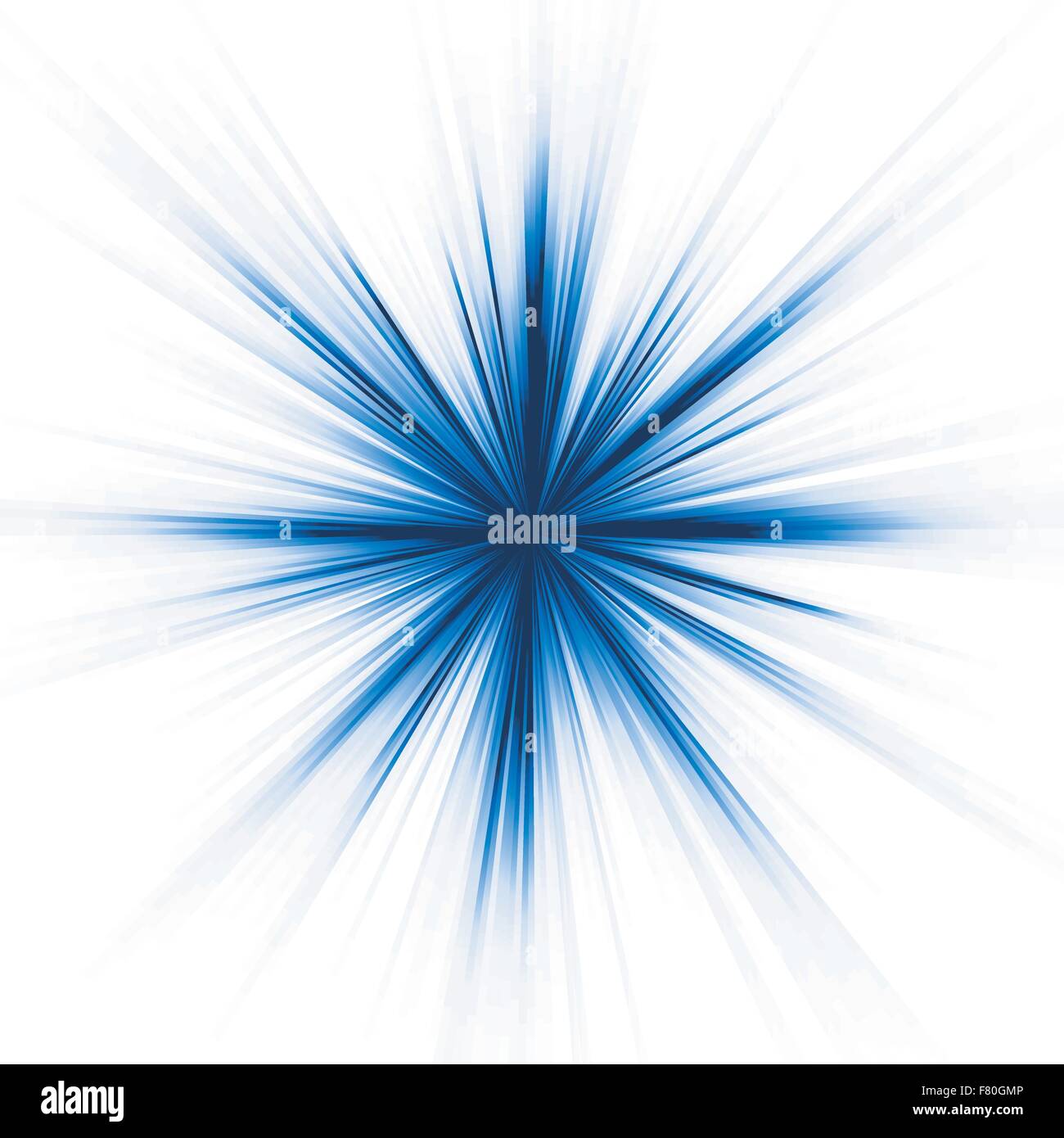 Abstract star burst on white Illustration de Vecteur