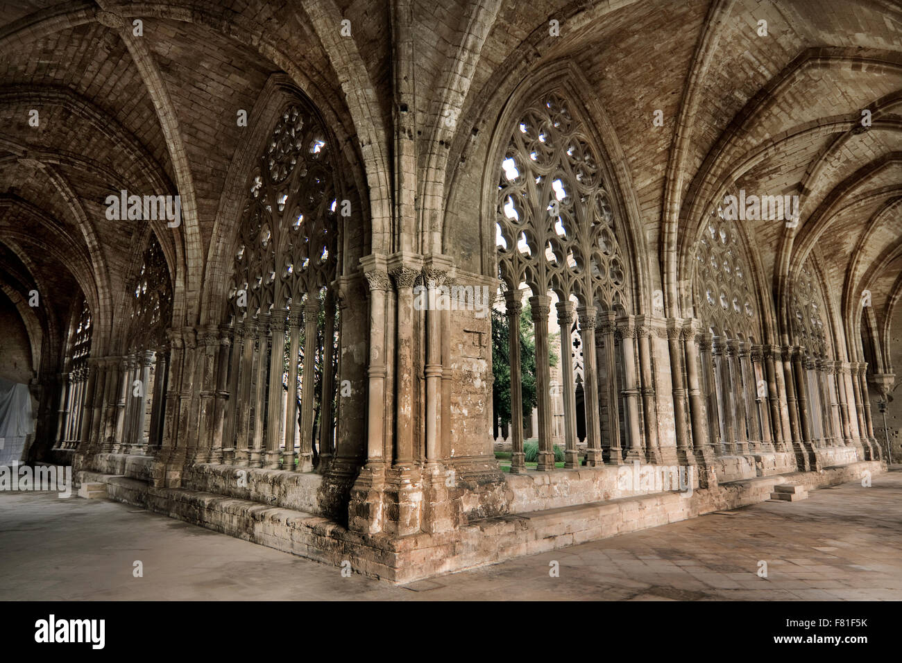 La Seu Vella, Lleida. Banque D'Images
