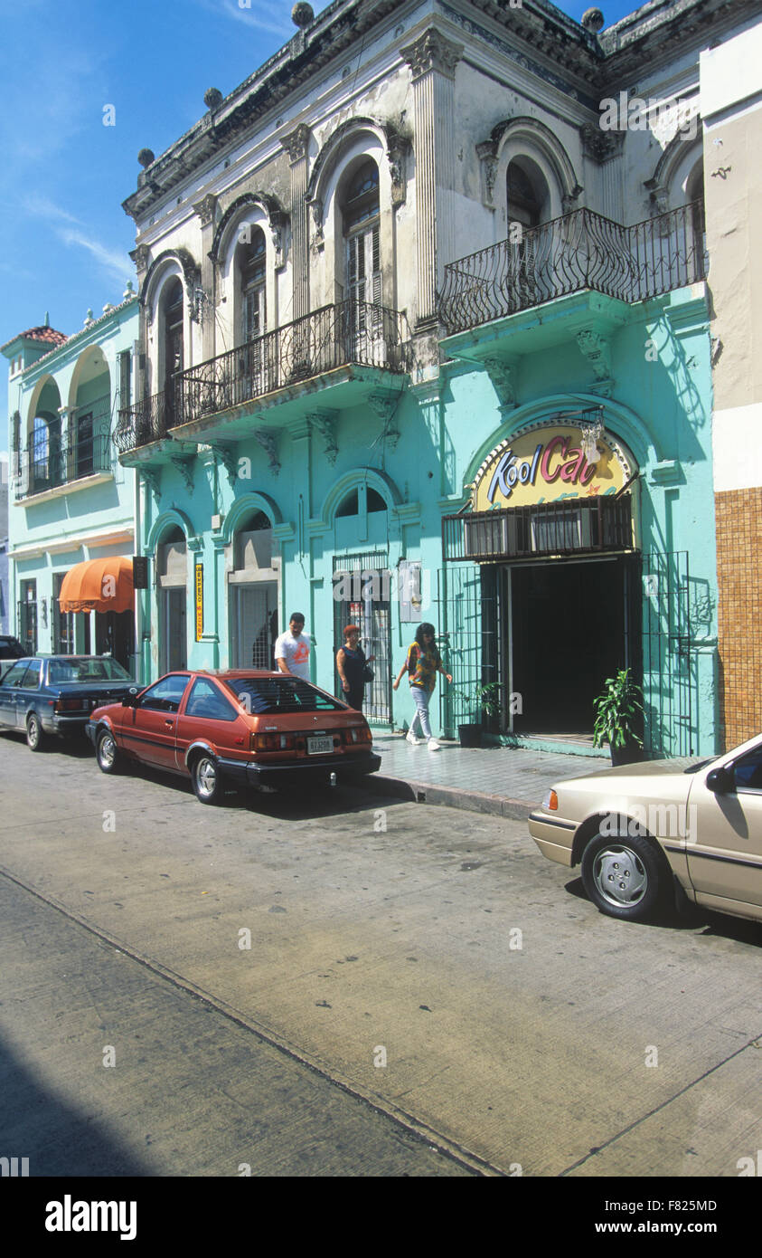 Le centre-ville de Ponce, Puerto Rico, des Caraïbes. Banque D'Images