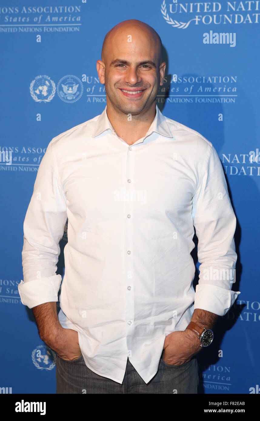 Global Leadership Awards au Gotham Hall - Arrivées avec : Sam Kass Où : New York, New York, United States Quand : 03 Nov 2015 Banque D'Images