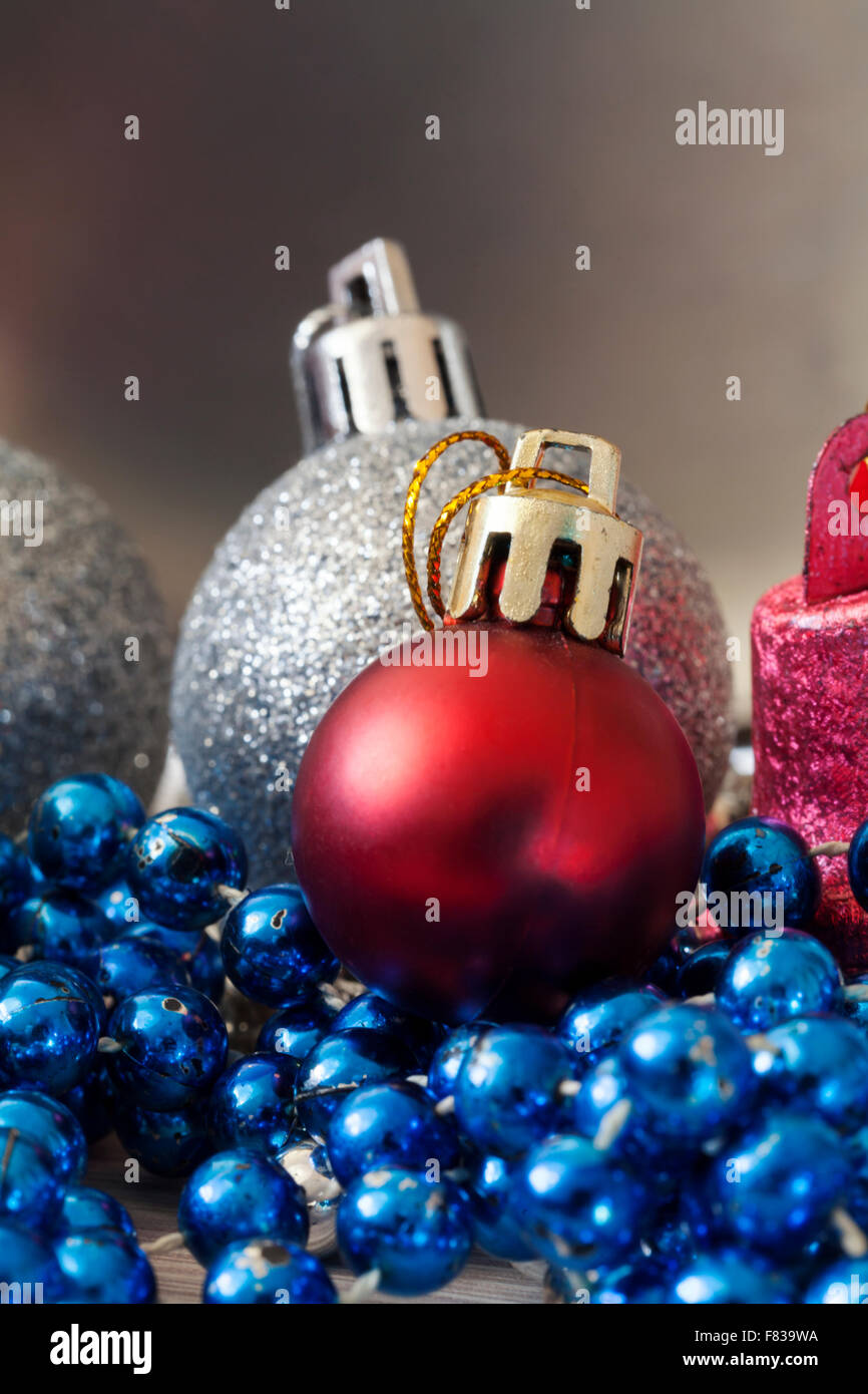 Décoration de Noël, Christmas background Banque D'Images