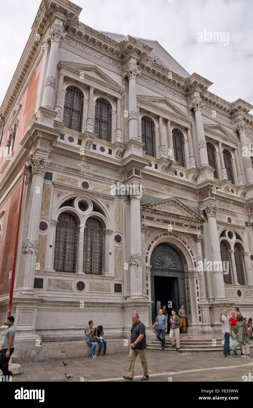 Scuola Grande di San Rocco Banque D'Images