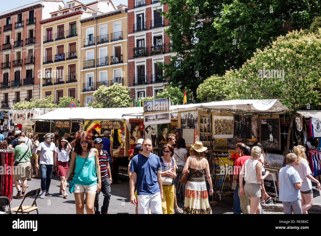Europe Espagne hispanique espagnol Madrid Centro Barrio de la Latina