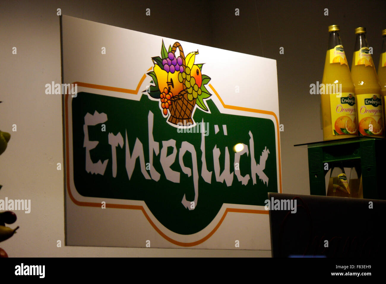 Markenname : 'Ernteglueck", Berlin. Banque D'Images